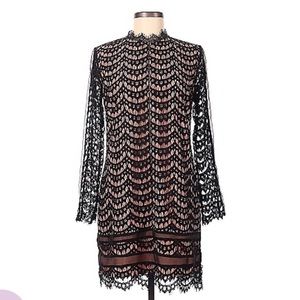 Adelynn Rae cocktail lace shift dress size m. Excellent condition.